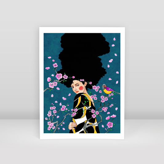 she is not me - Art Print