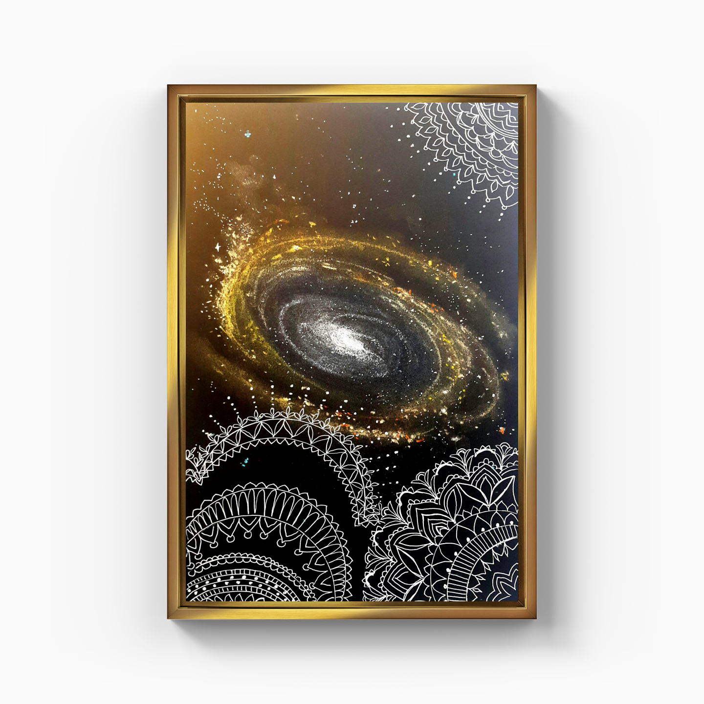 Mandala galaxy 1 - Canvas Print