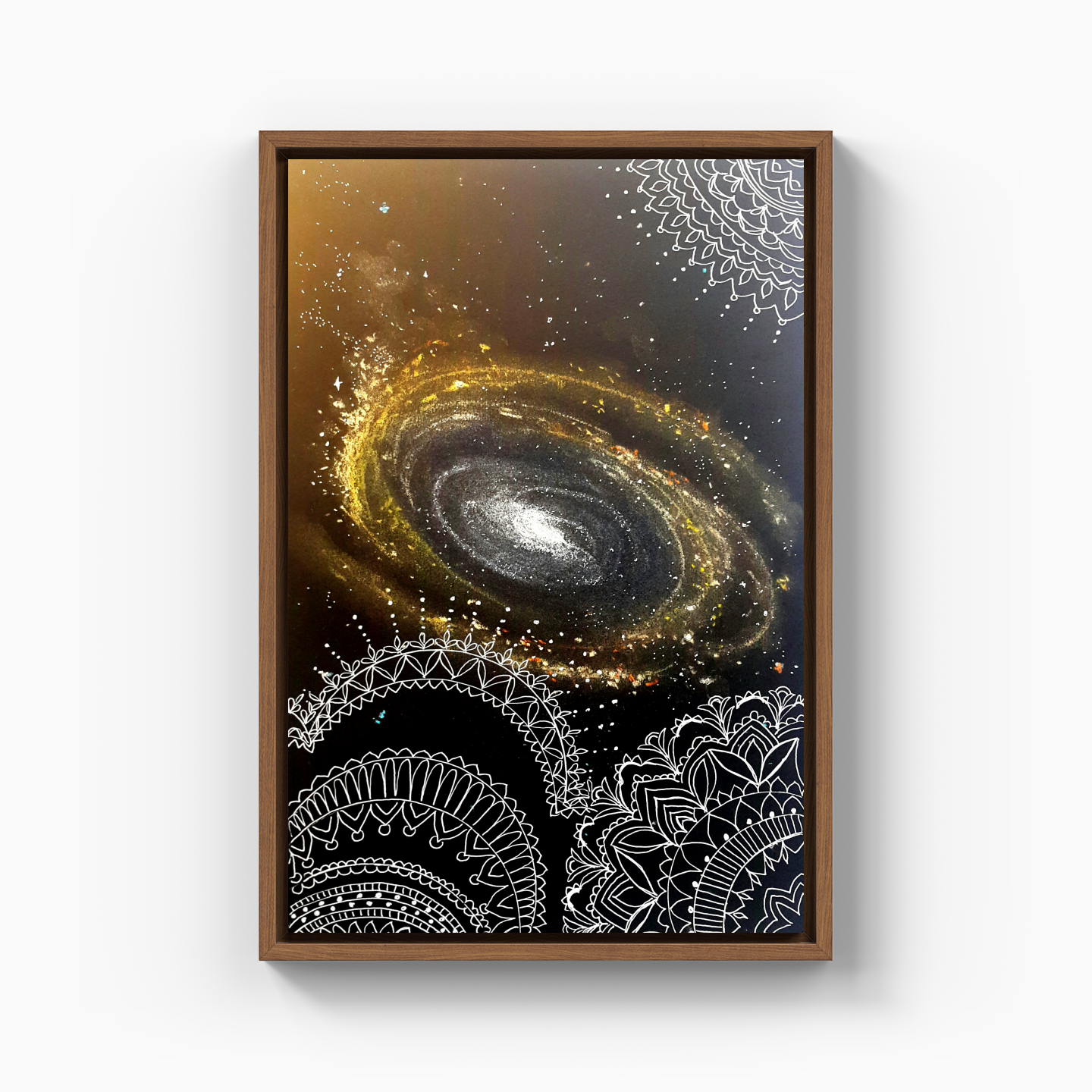 Mandala galaxy 1 - Canvas Print