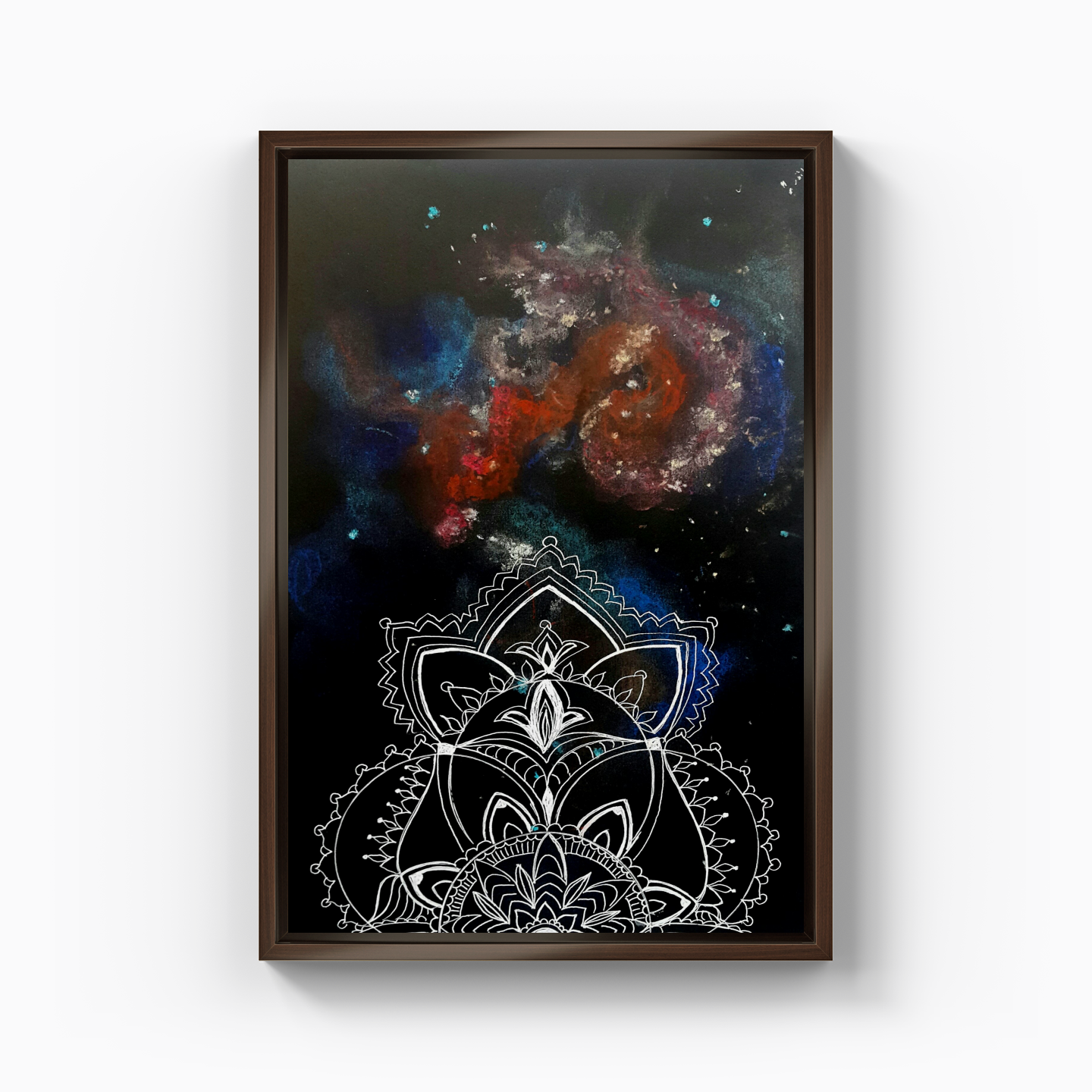 Mandala galaxy 2 - Canvas Print