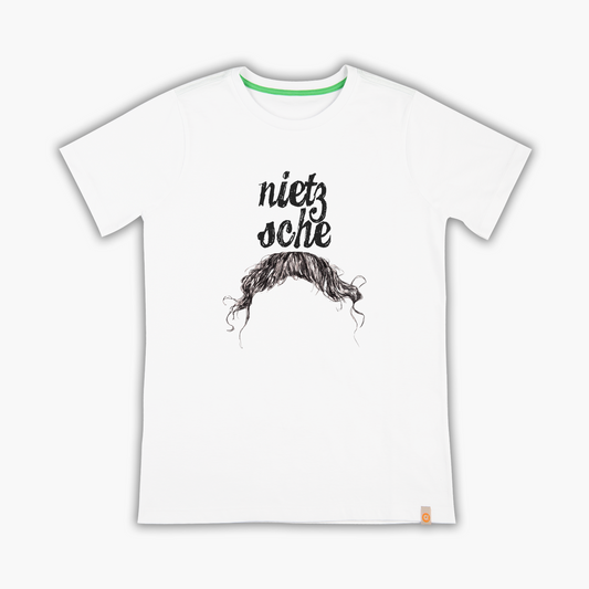 Nihilist Mustache - T-Shirt