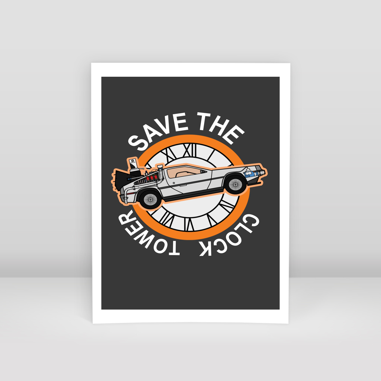 back to the future 1 - Art Print