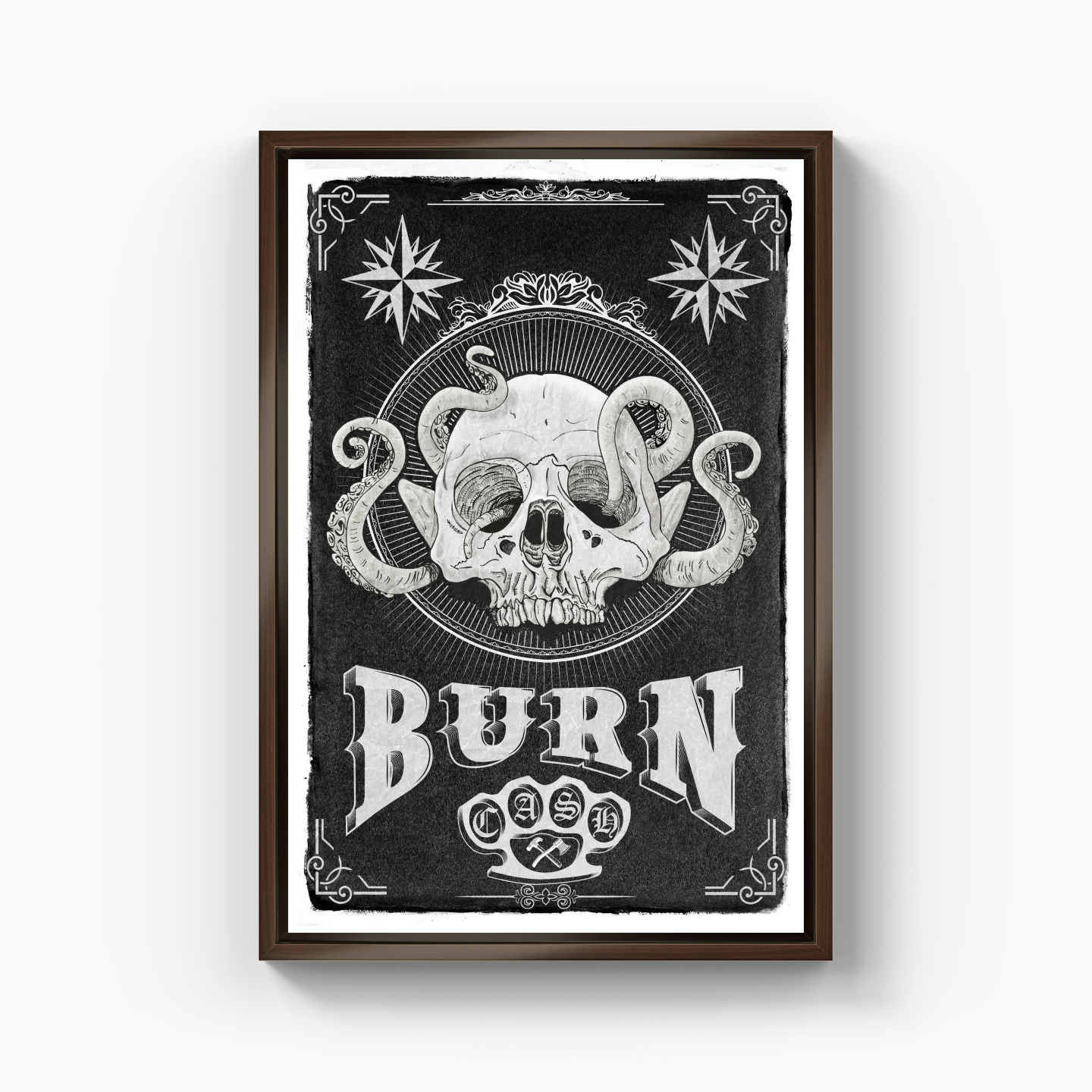 Burn - Canvas Print