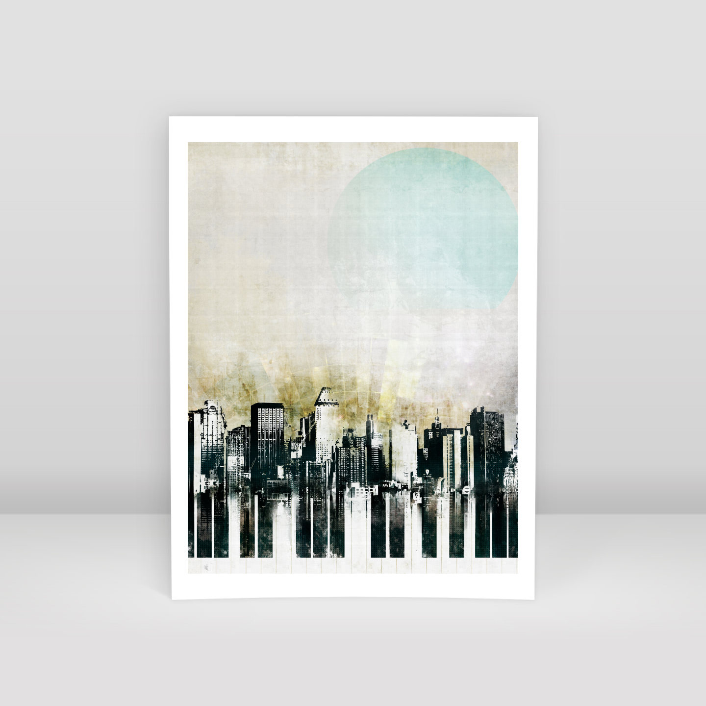 Music of City - Art Print