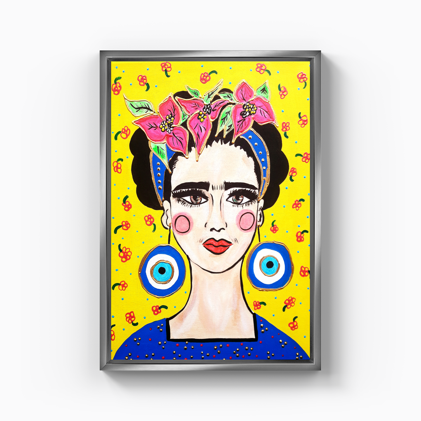 Turkish frida - Canvas Painting