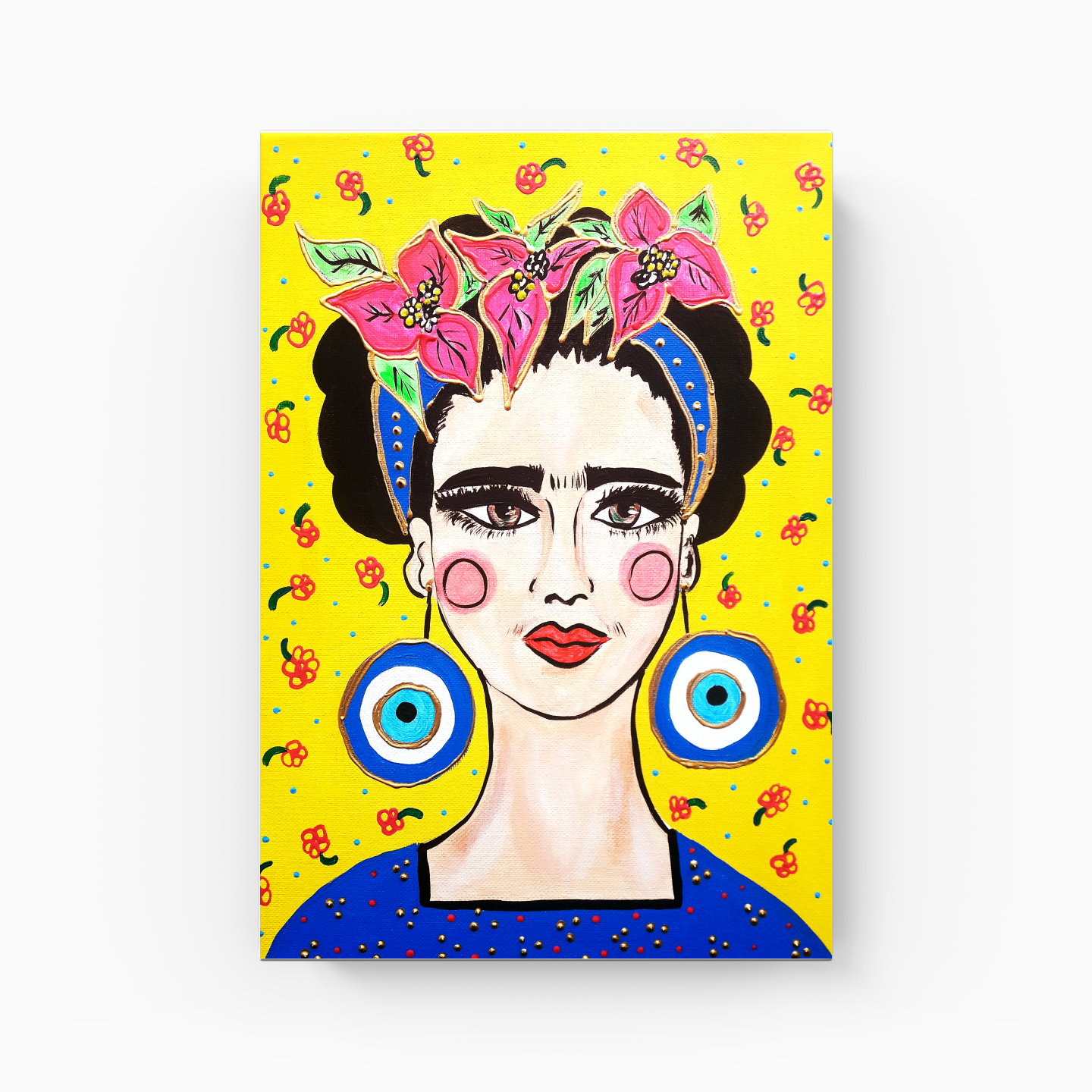 Turkish frida - Canvas Painting