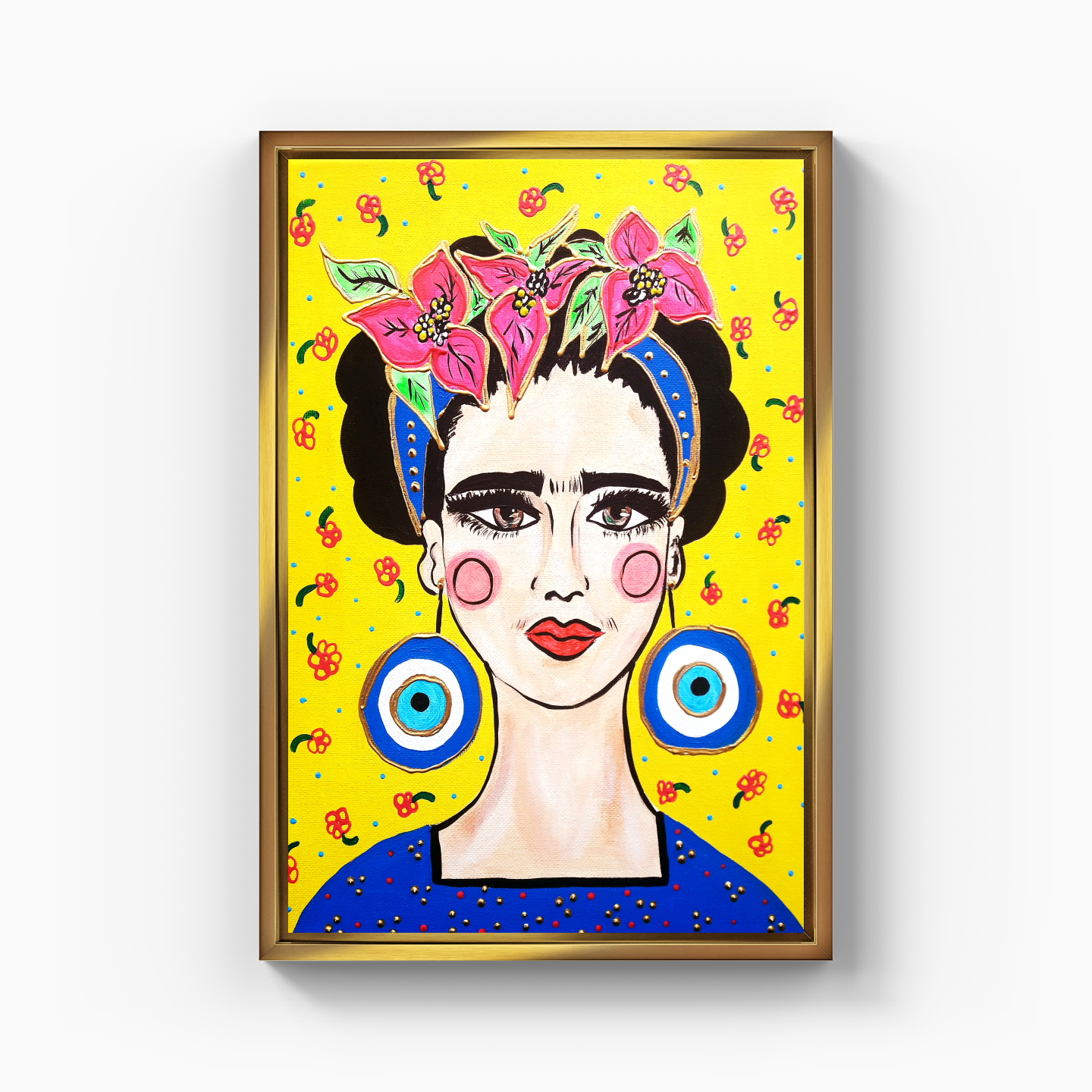 Turkish frida - Canvas Painting