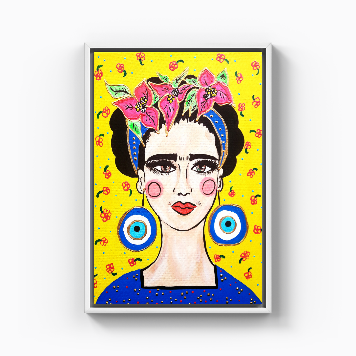 Turkish frida - Canvas Painting