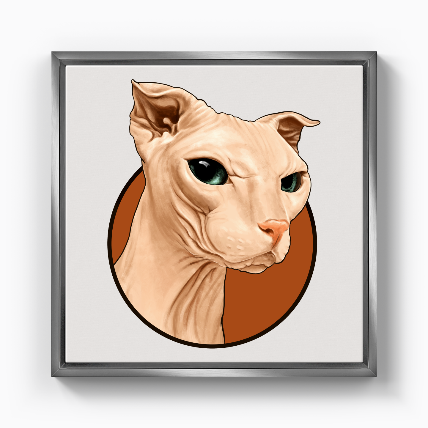 Sphynx cat - Canvas Print