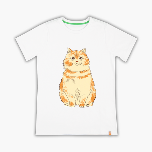 Fluffy cat - T-shirt