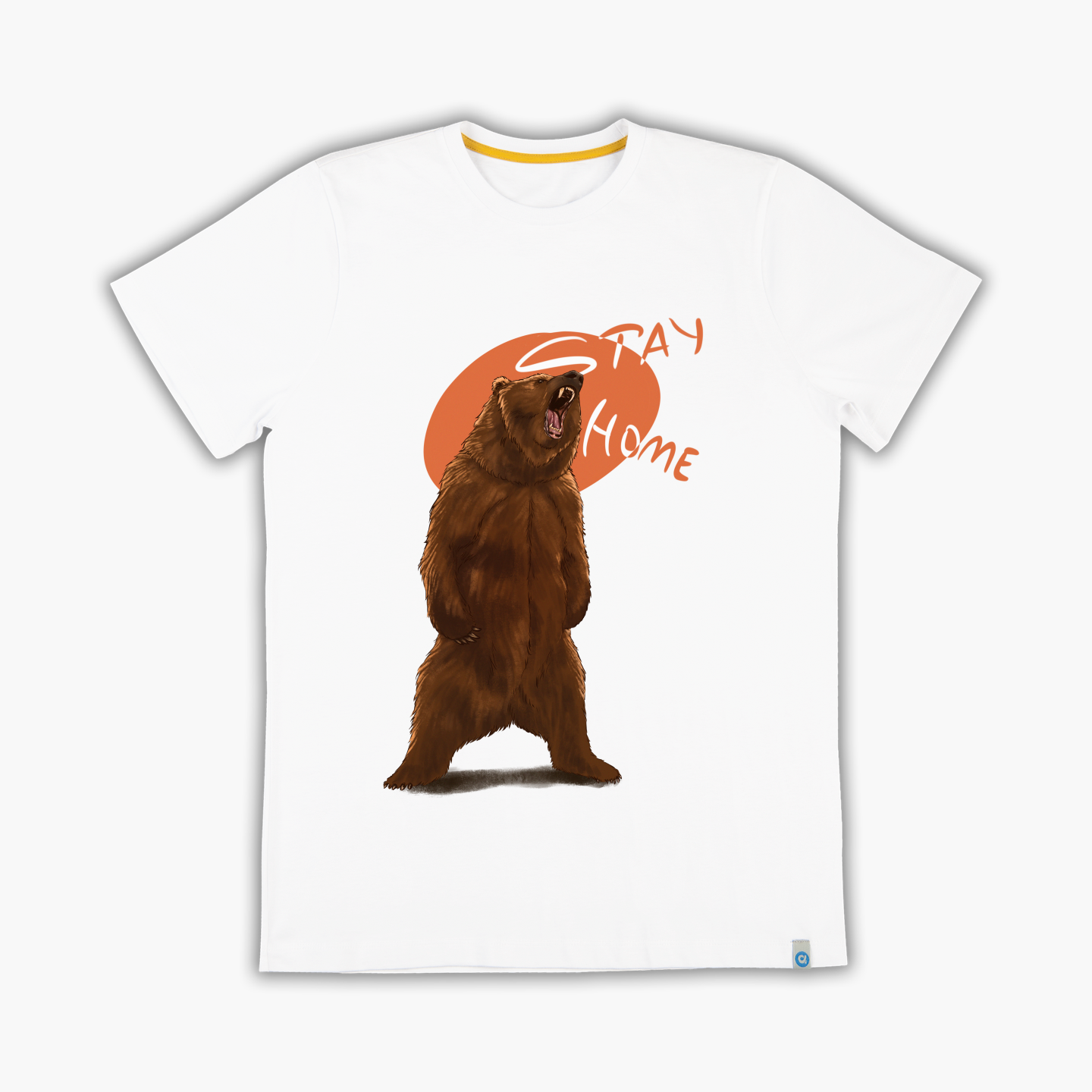 Stay Home Bear - T-Shirt