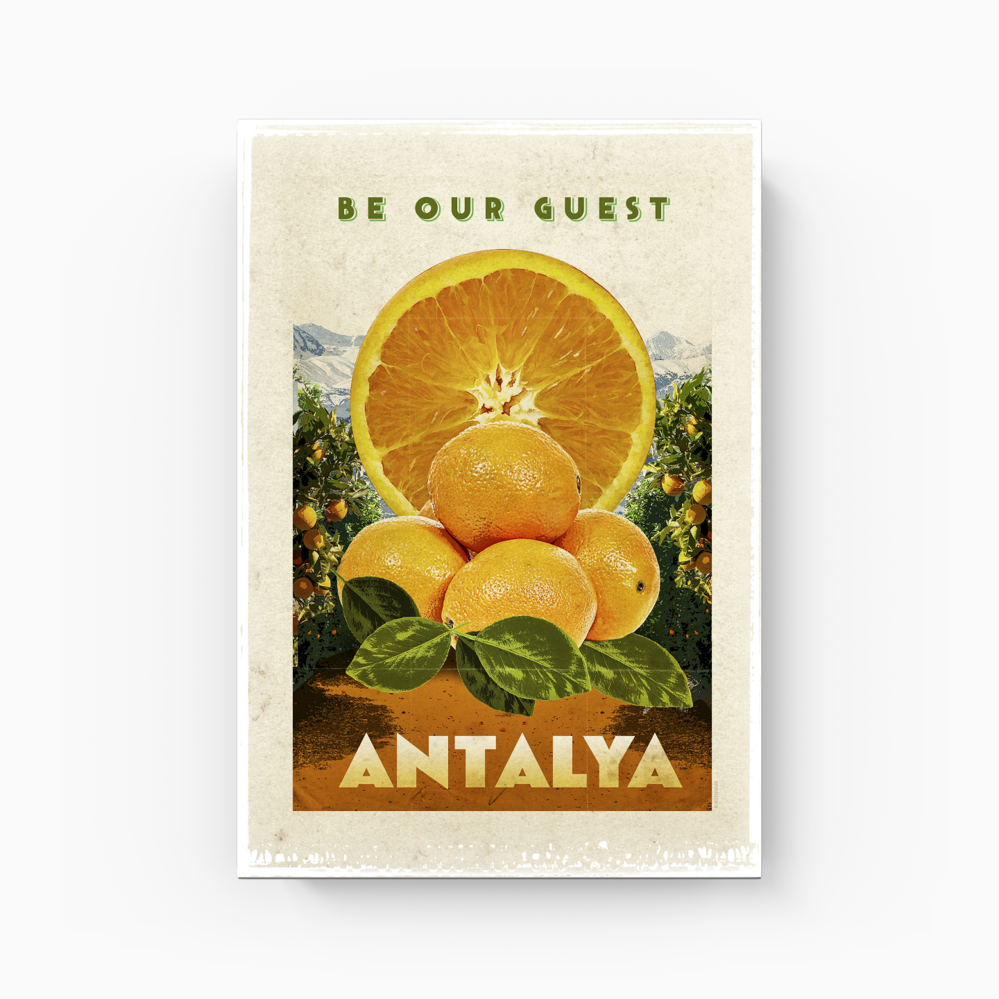 Antalya Orange - Canvas Painting