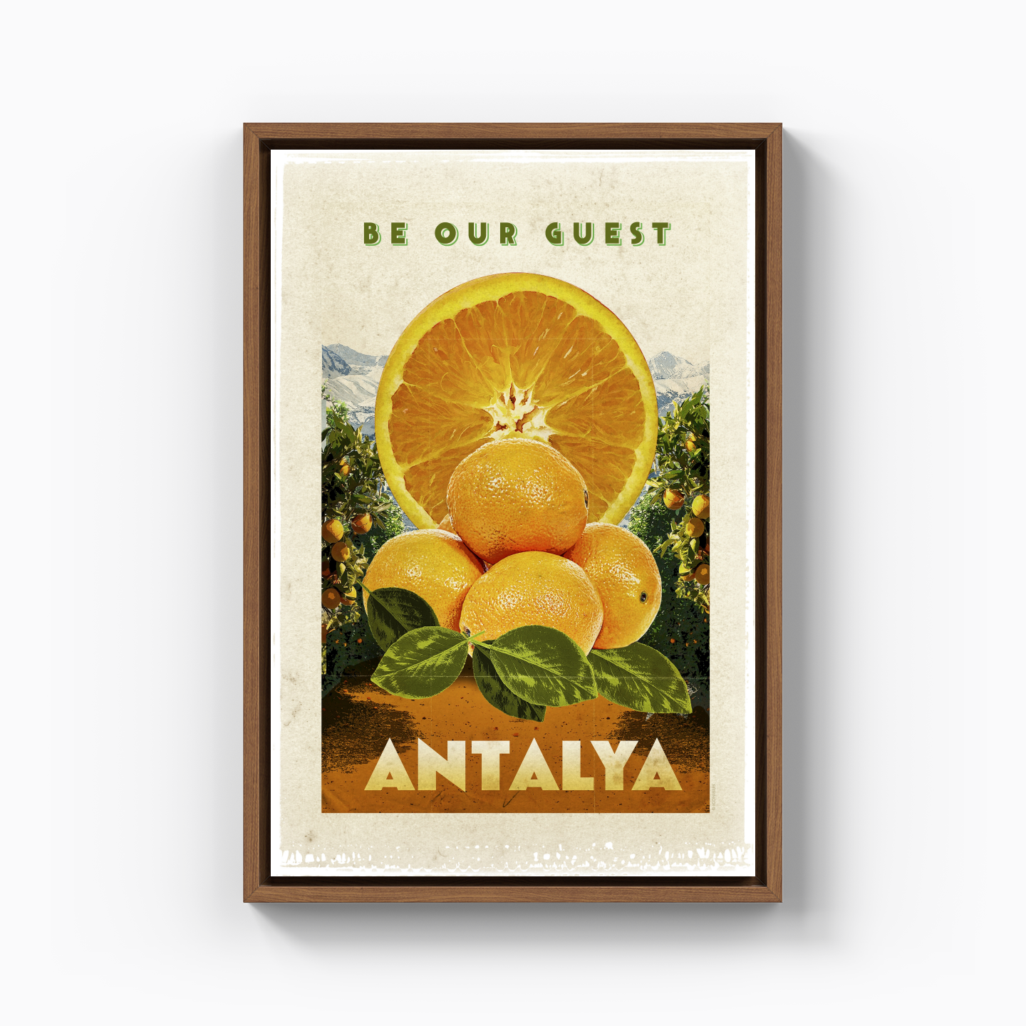 Antalya Orange - Canvas Painting