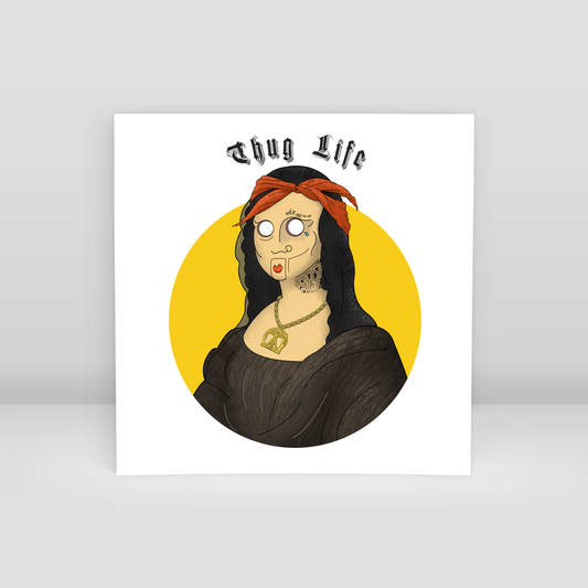 Mona Lisa Shakur - Art Print