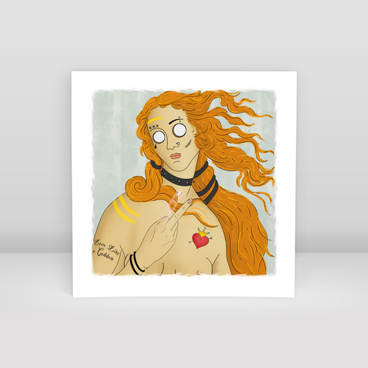 Love Like Goddess - Art Print