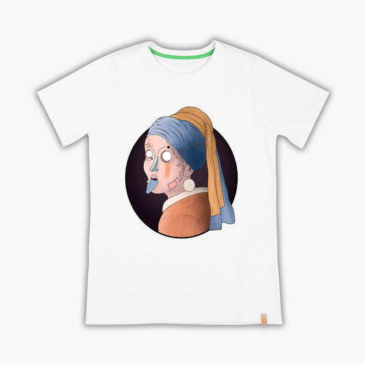 Girl with Pearl Piercing - T-Shirt