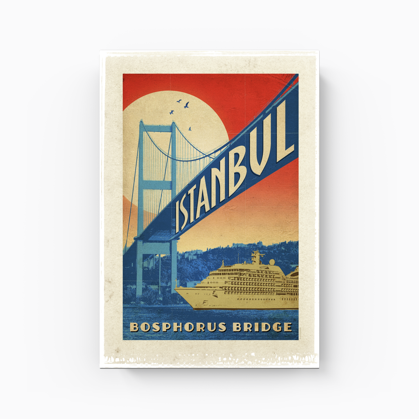 Istanbul Bosphorus Bridge - Canvas Painting