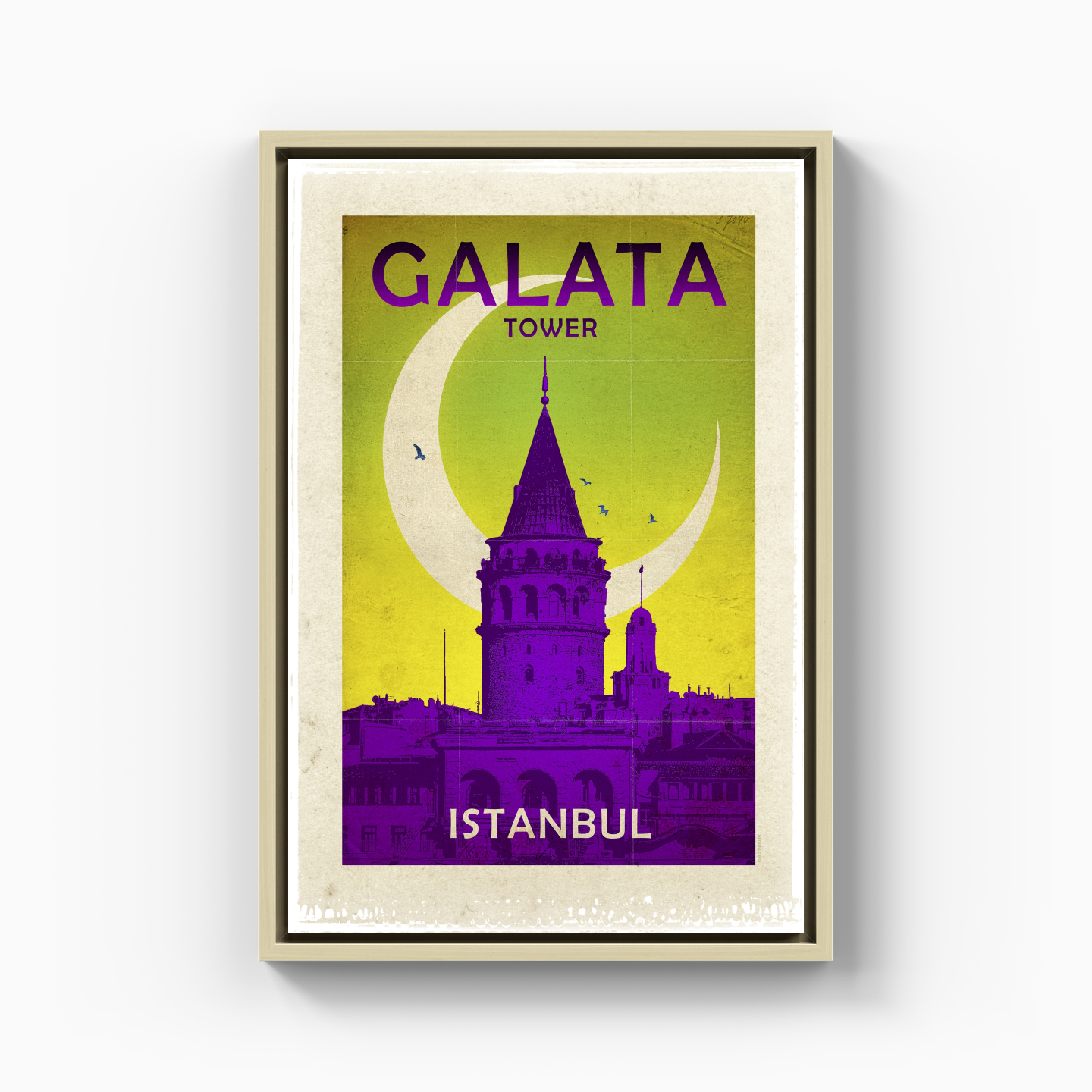 Istanbul Galata - Canvas Painting