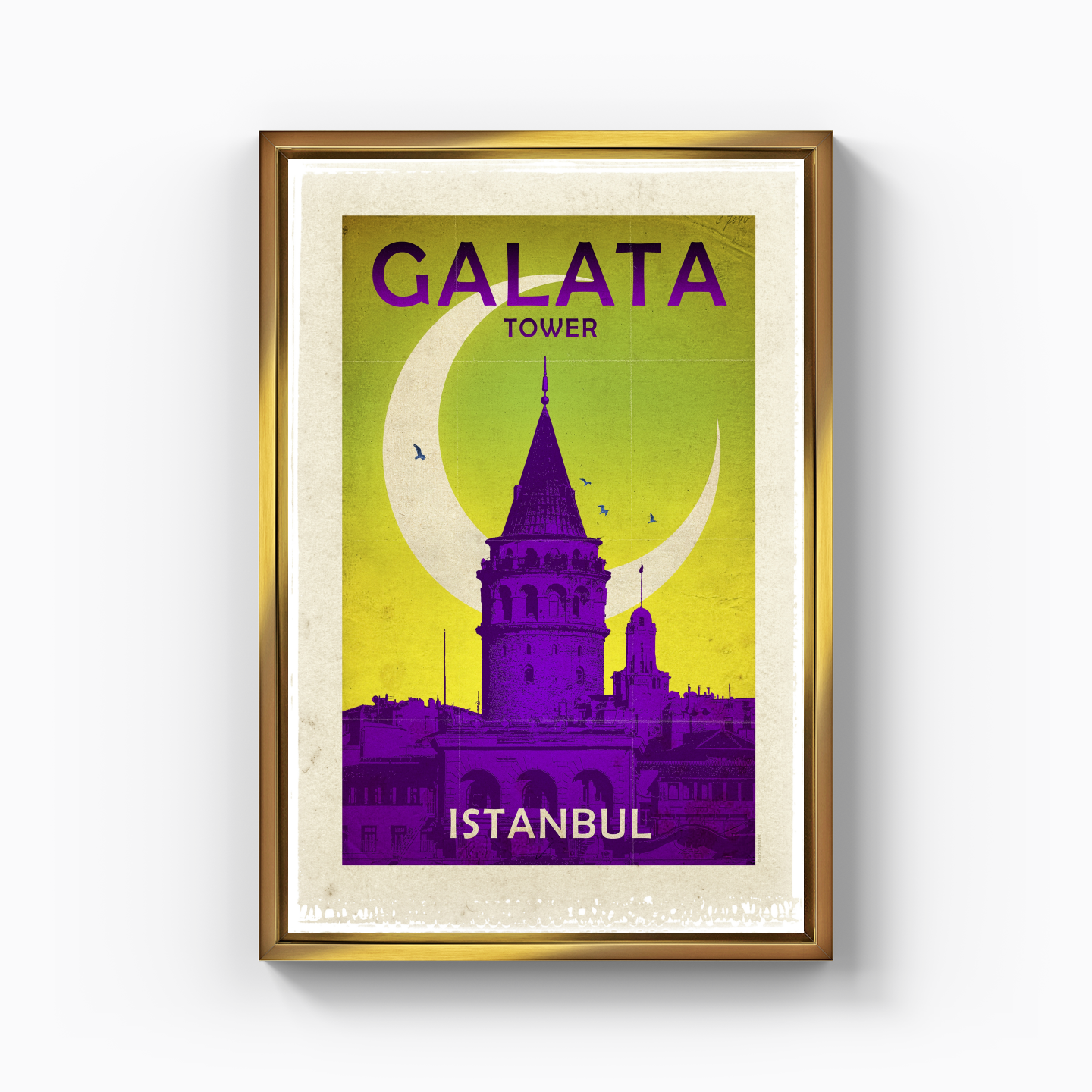 Istanbul Galata - Canvas Painting