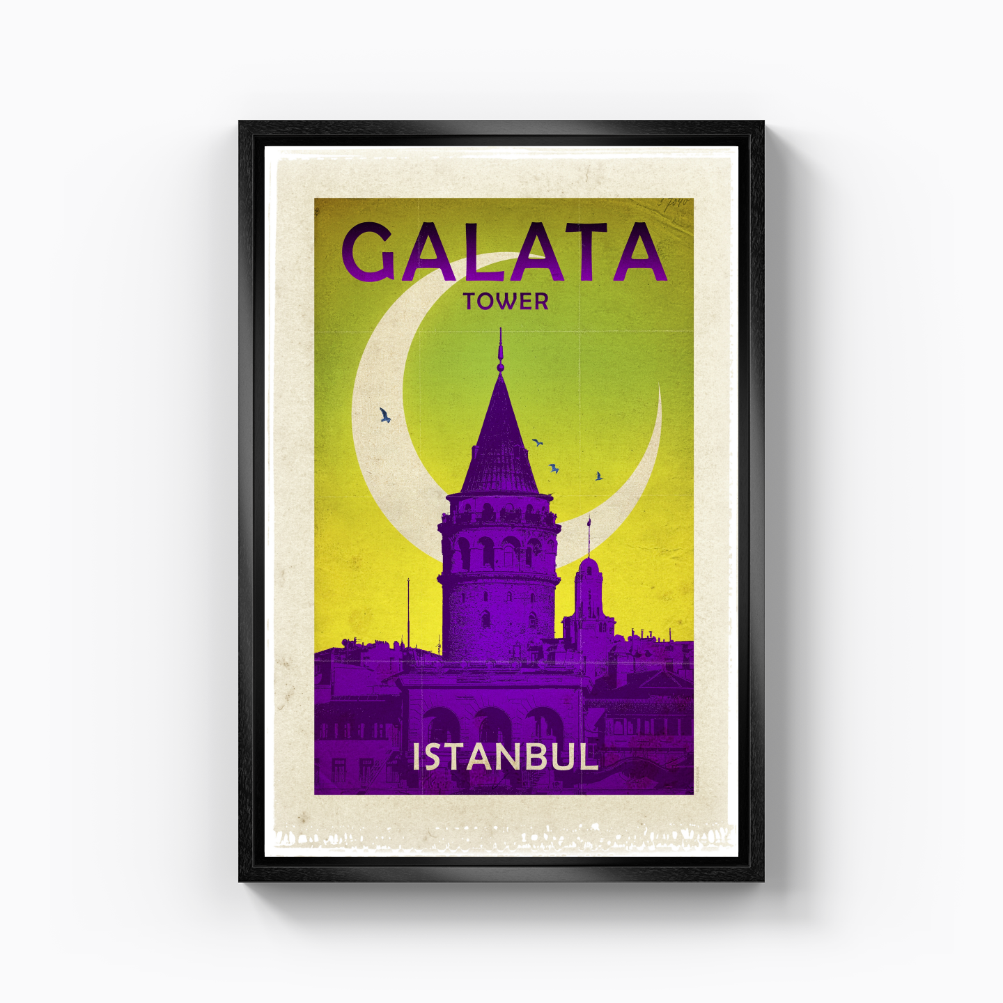 Istanbul Galata - Canvas Painting