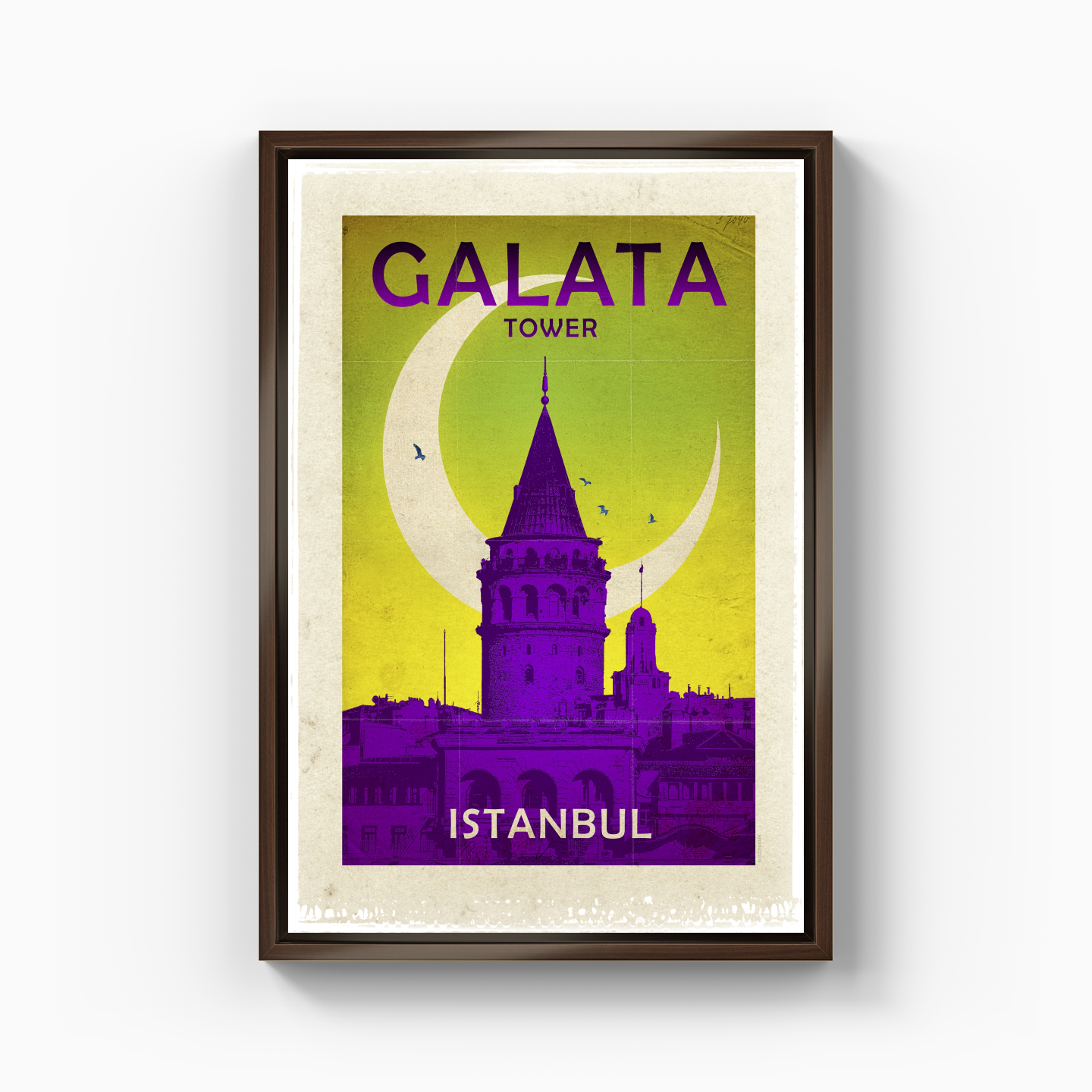 Istanbul Galata - Canvas Painting