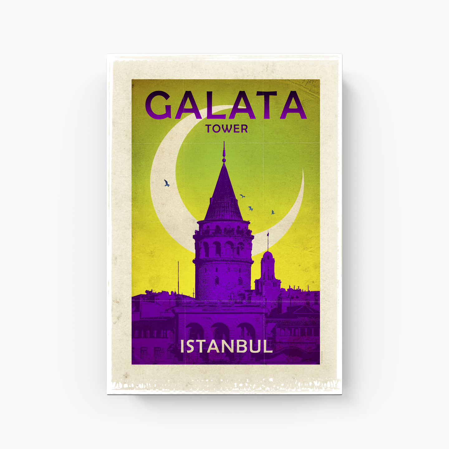 Istanbul Galata - Canvas Painting