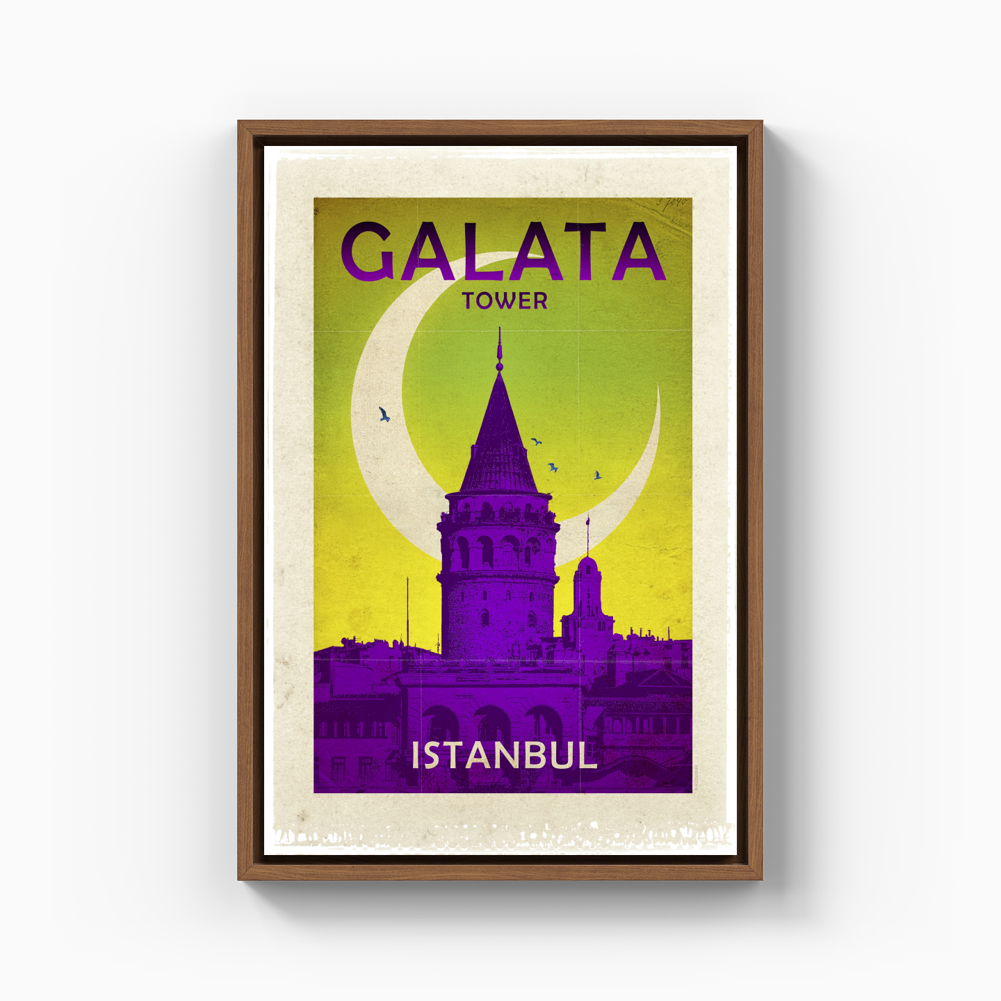 Istanbul Galata - Canvas Painting