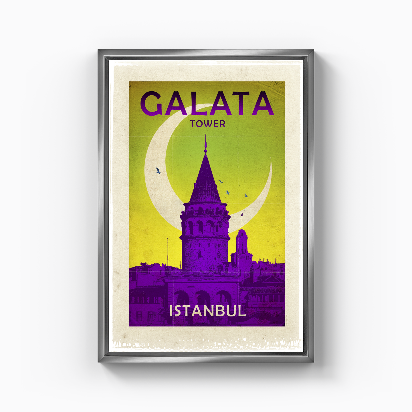 Istanbul Galata - Canvas Painting