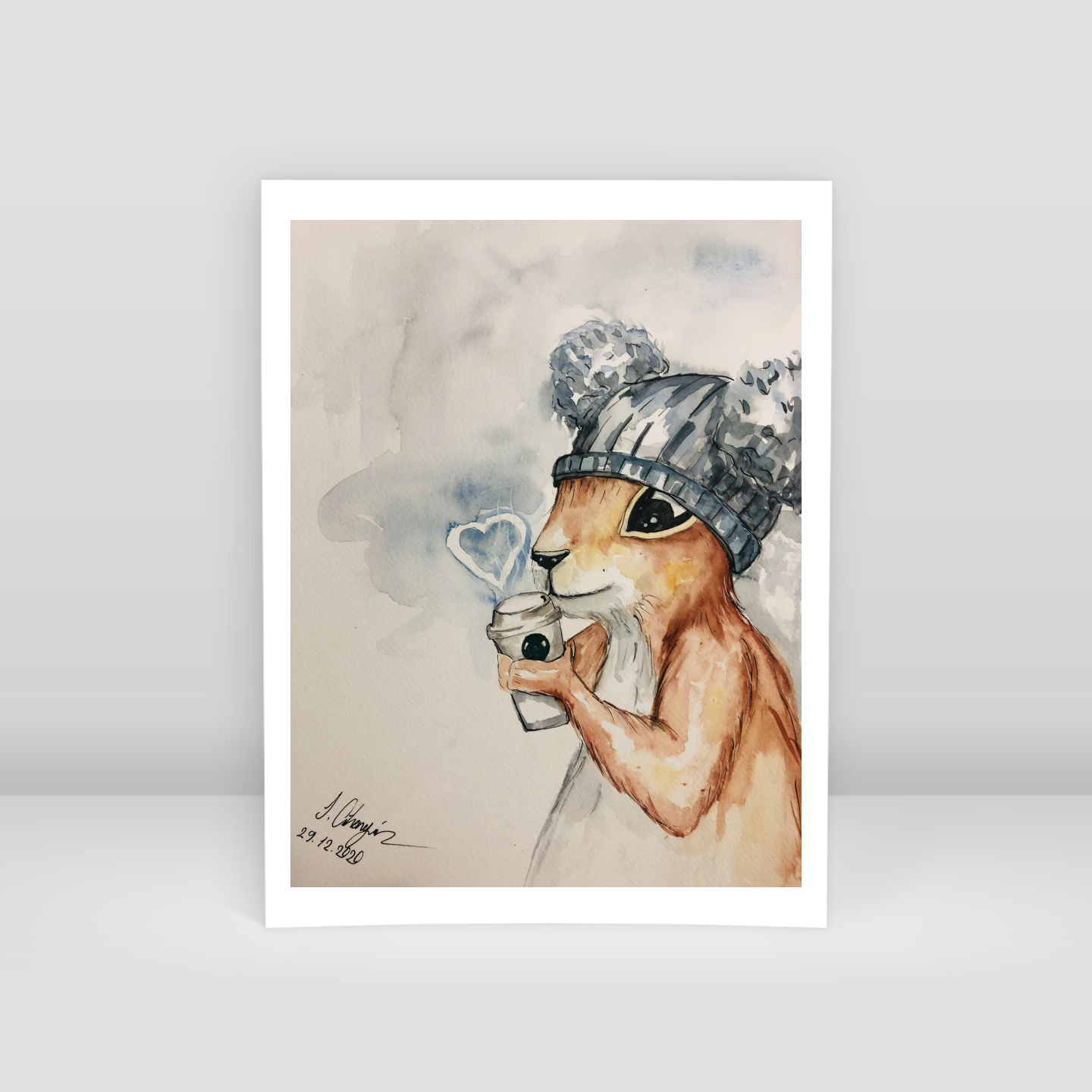 Squirrel - Art Print