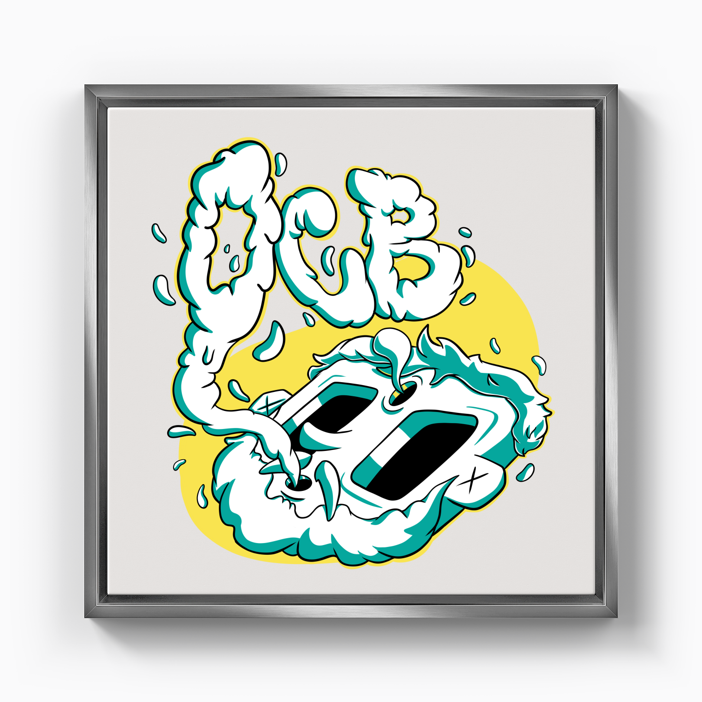 Ocb doodle - Canvas Print