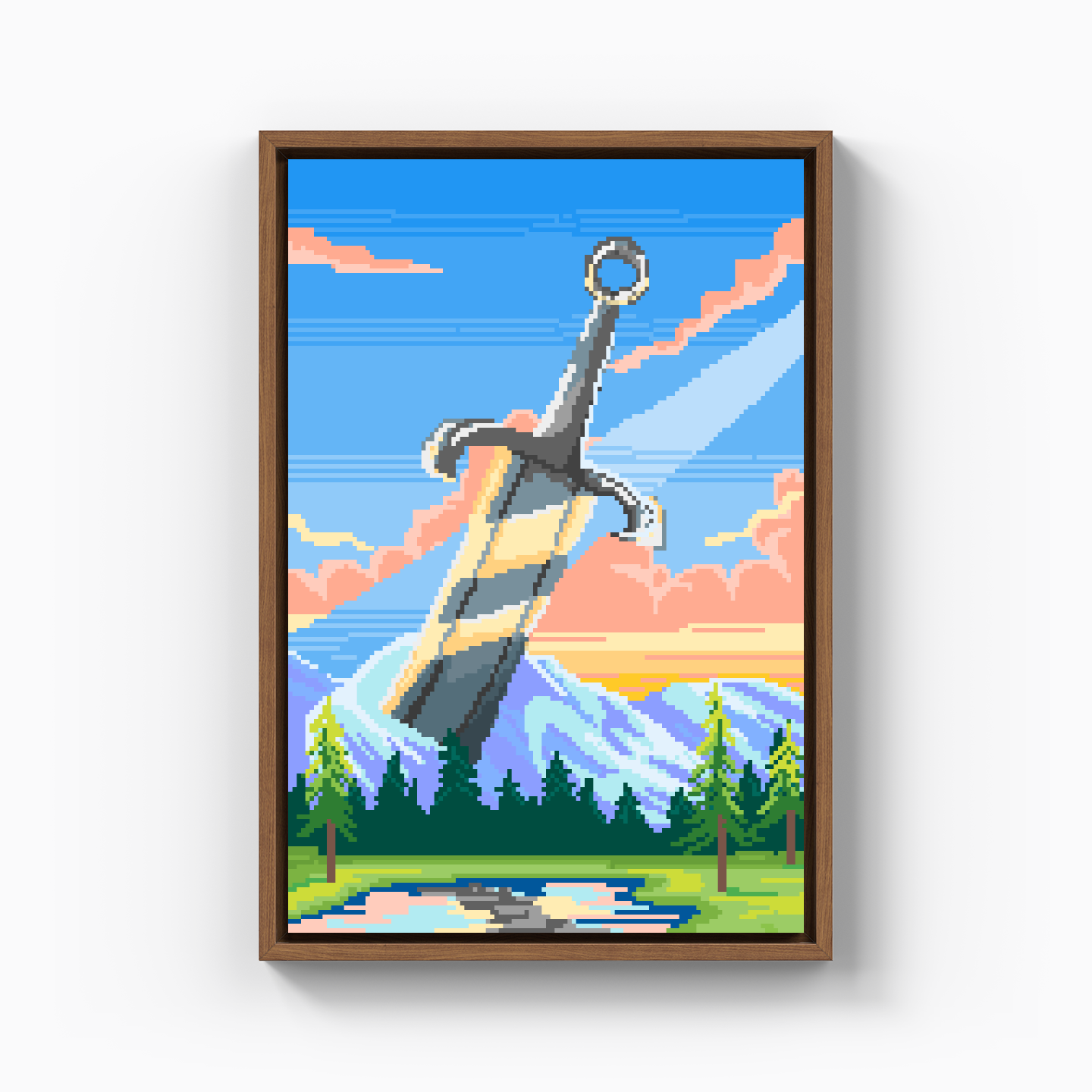 Sword - Canvas Print