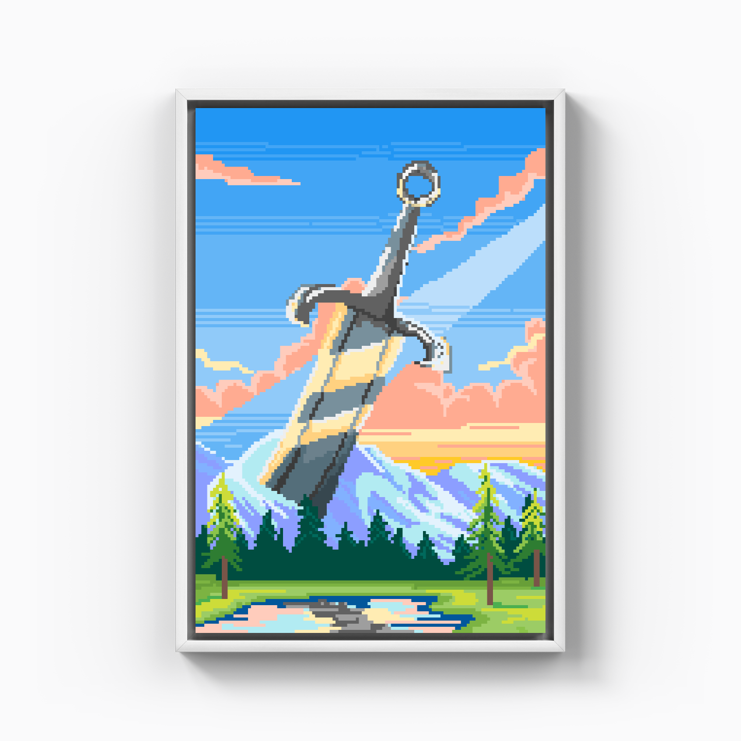 Sword - Canvas Print