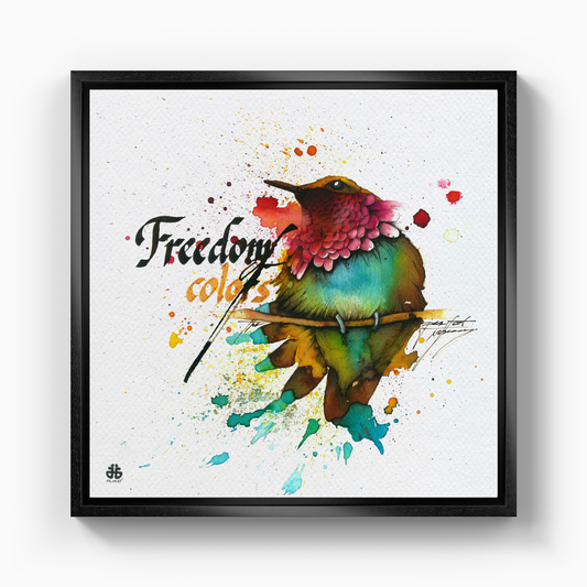 Freedom of colors - Canvas Painting