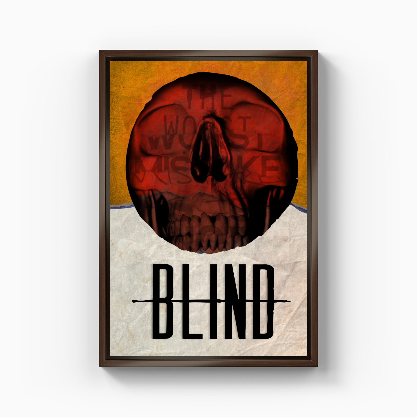 Blind - Canvas Print