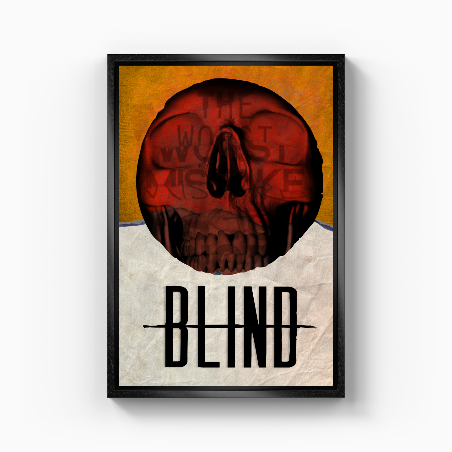 Blind - Canvas Print