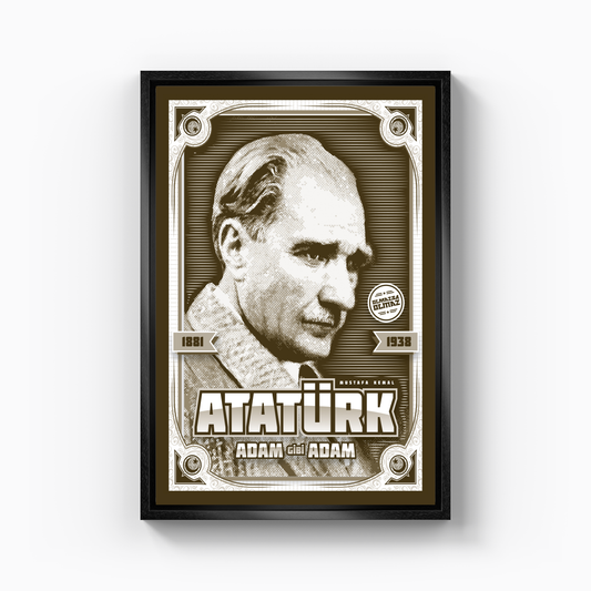 Ataturk - Canvas Painting