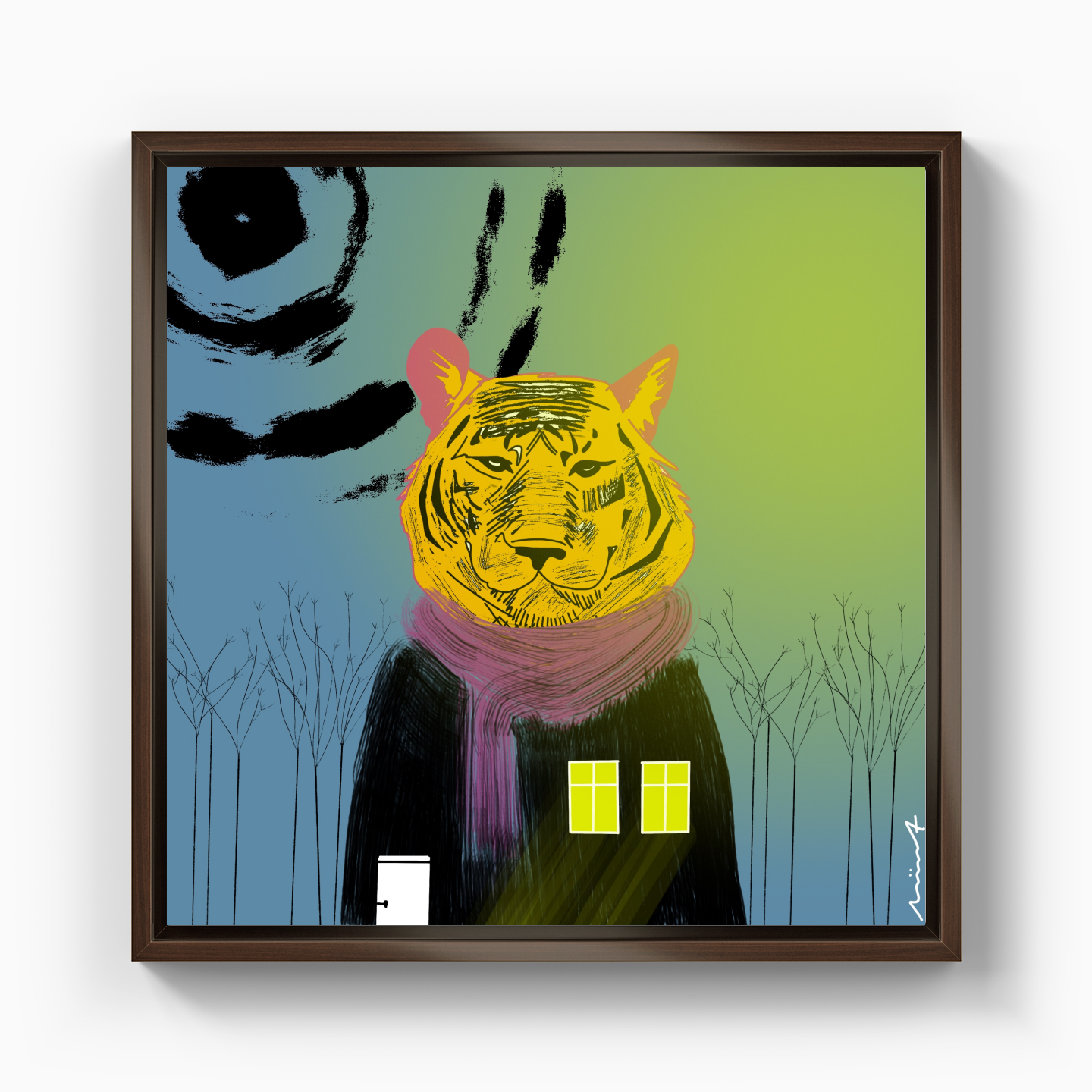 Lion's Dream - Canvas Painting