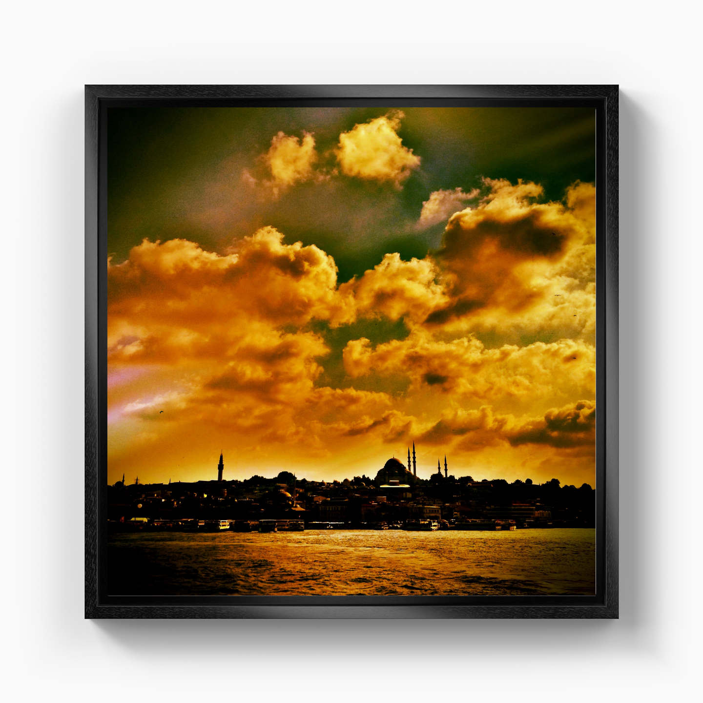 Eminönü Sunset - Canvas Painting