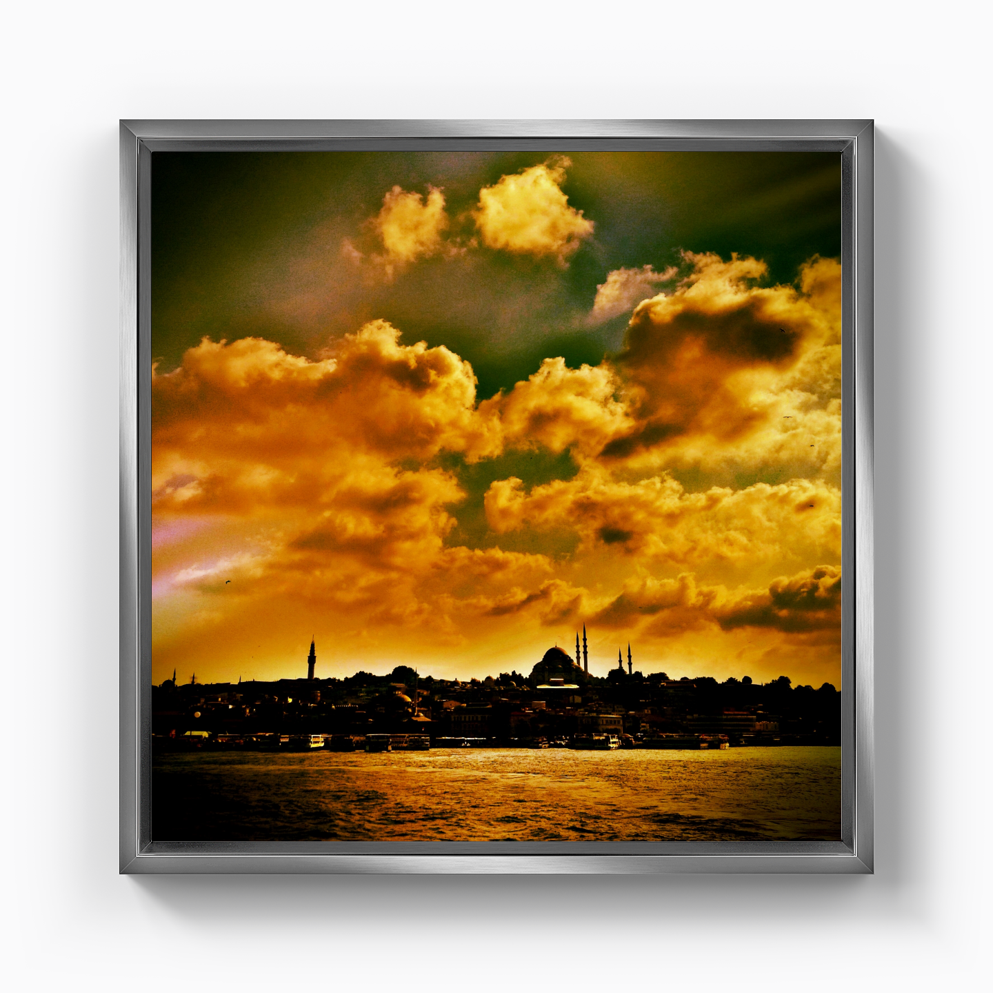 Eminönü Sunset - Canvas Painting