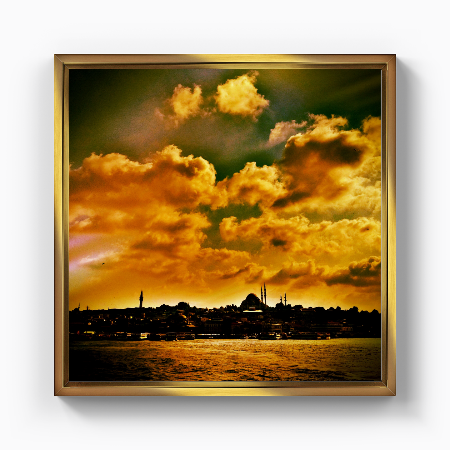 Eminönü Sunset - Canvas Painting