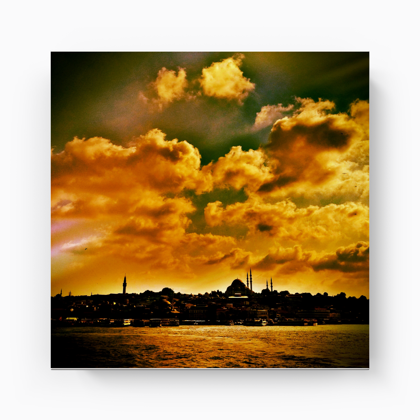 Eminönü Sunset - Canvas Painting