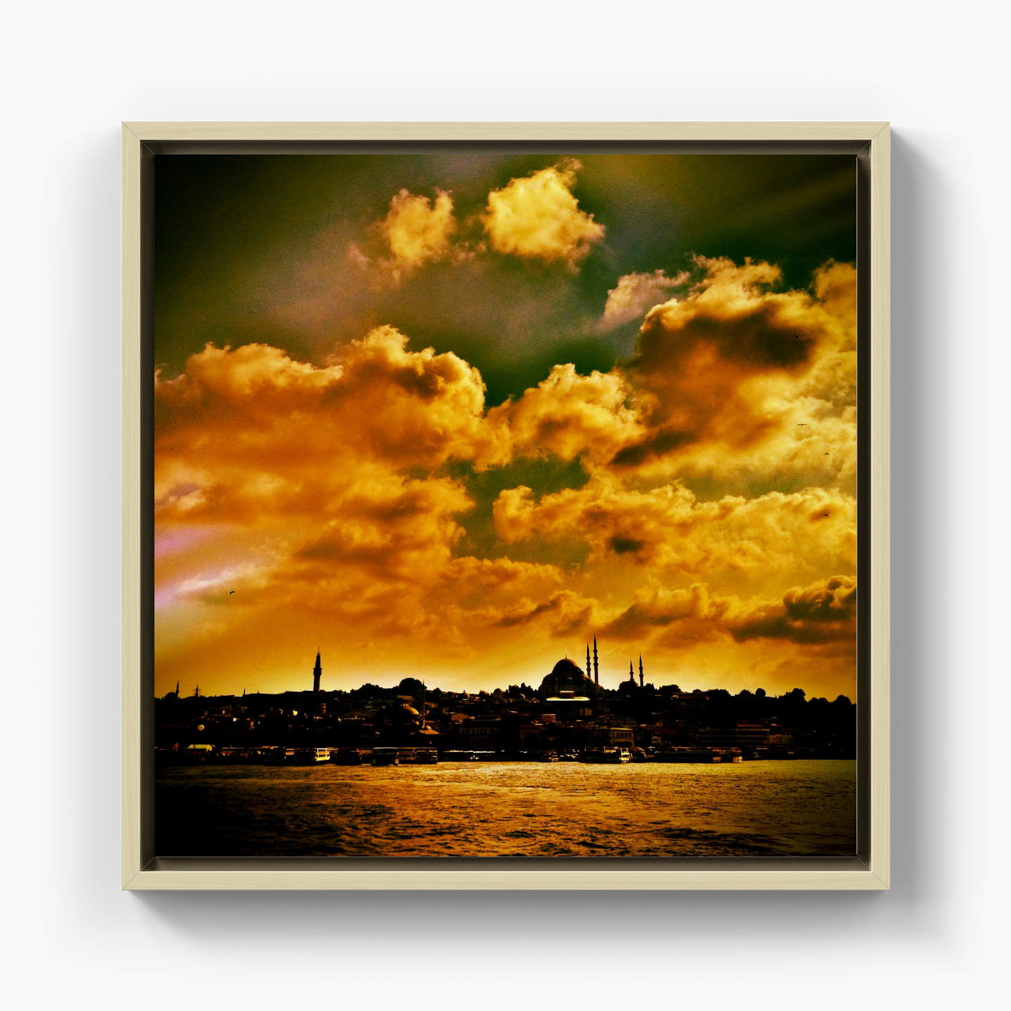 Eminönü Sunset - Canvas Painting