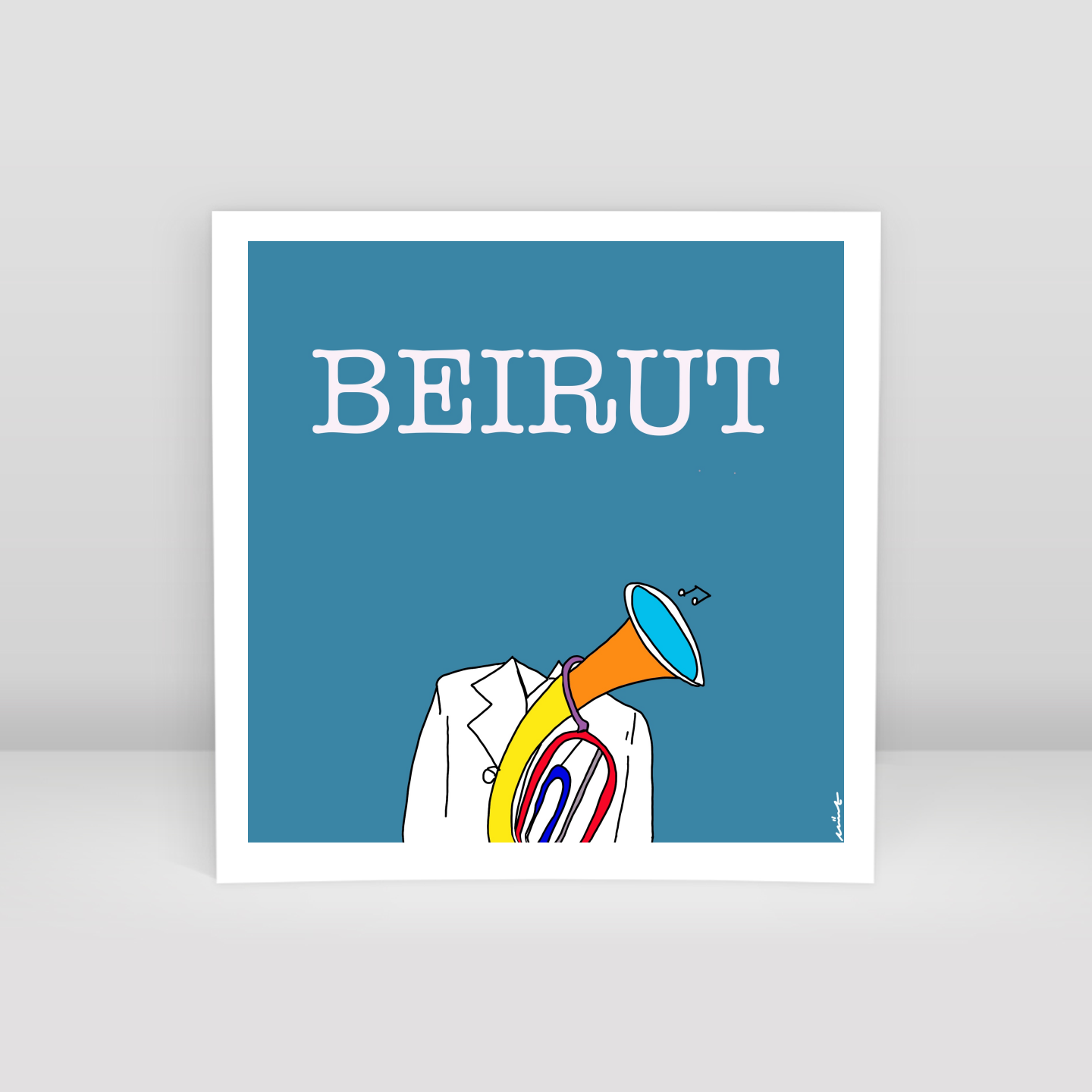 Beirut - Art Print