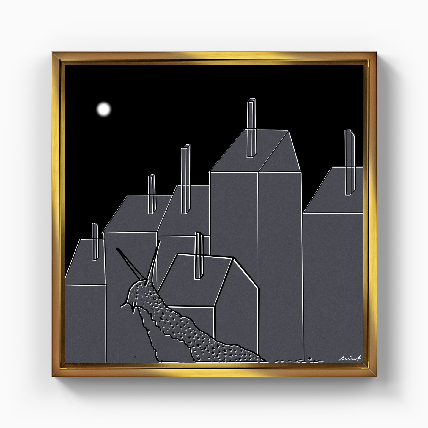 september night sky - Canvas Painting