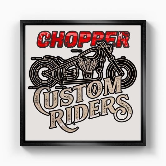 Chopper Custom Riders - Canvas Print