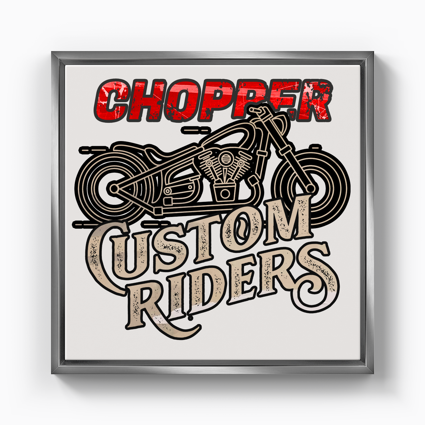 Chopper Custom Riders - Canvas Print