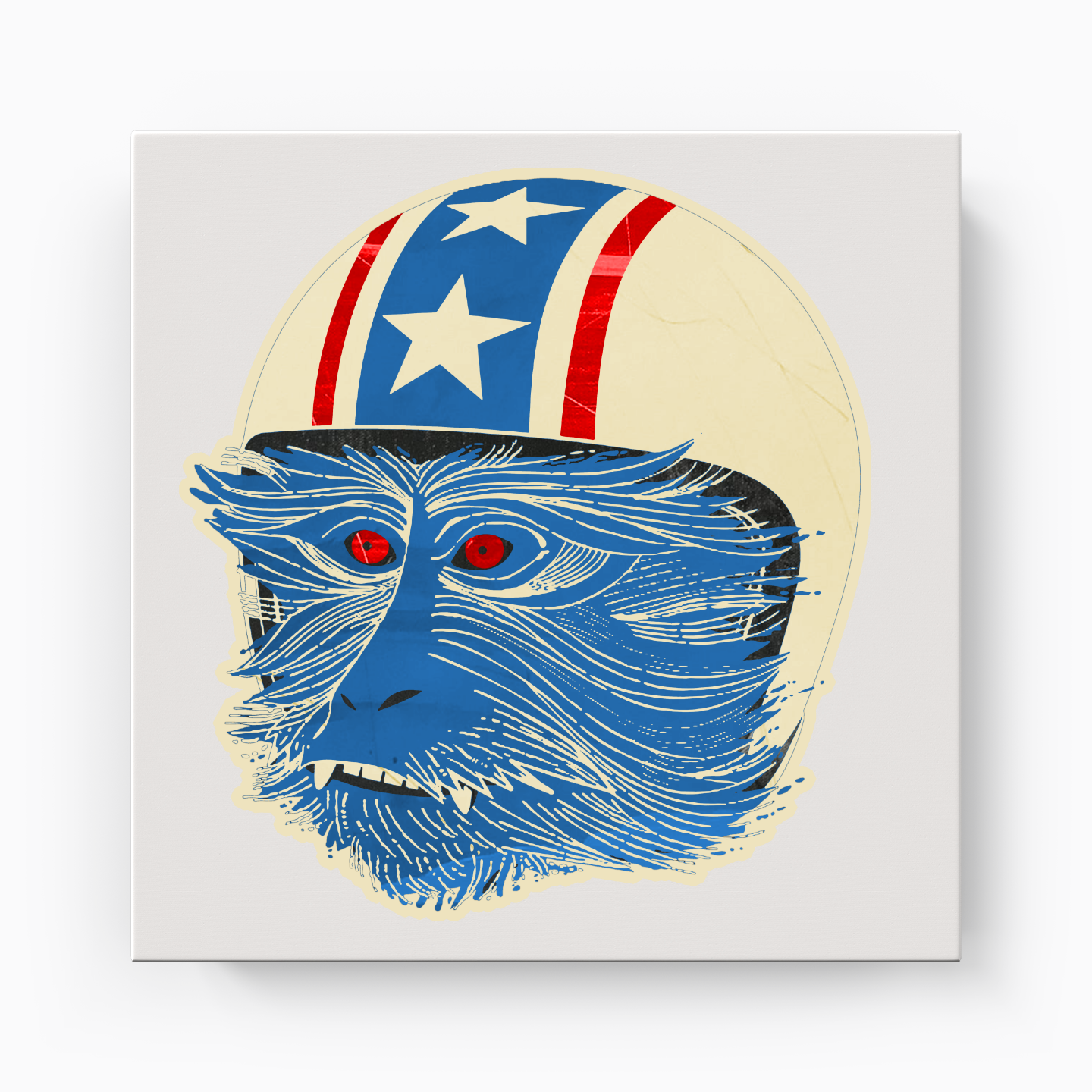 Captain Monkey - Canvas Print