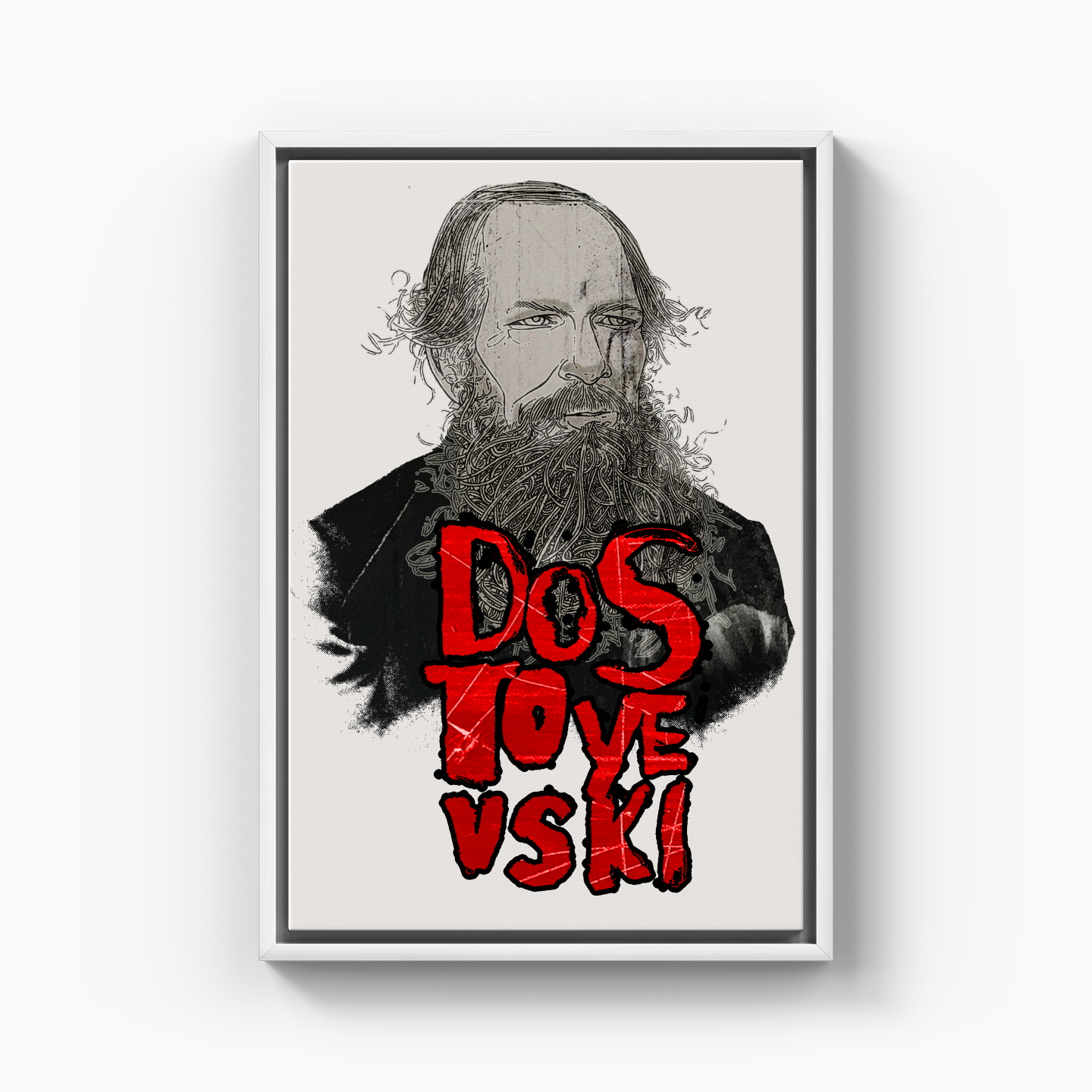 Dostoyevsky - Kanvas Tablo