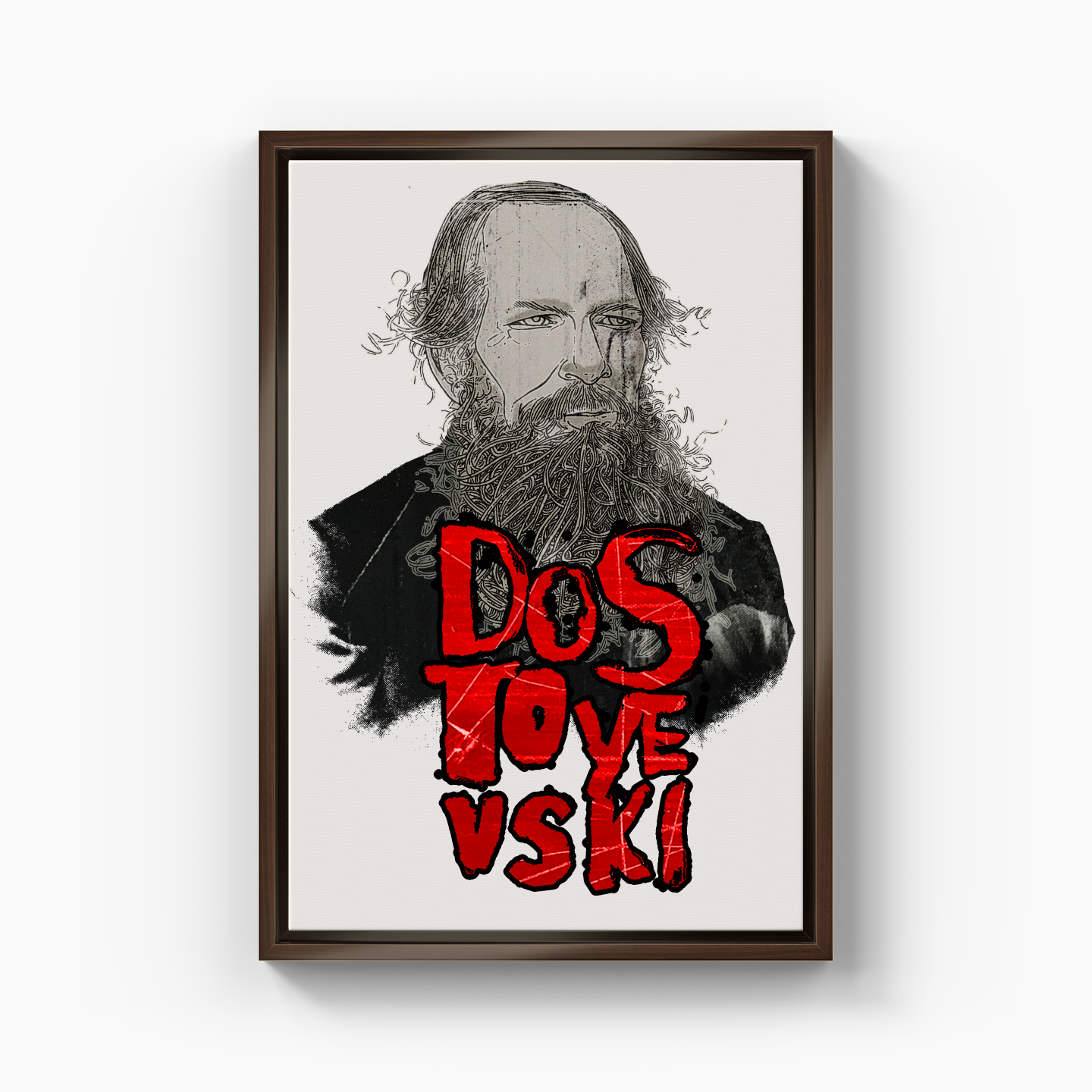 Dostoyevsky - Kanvas Tablo