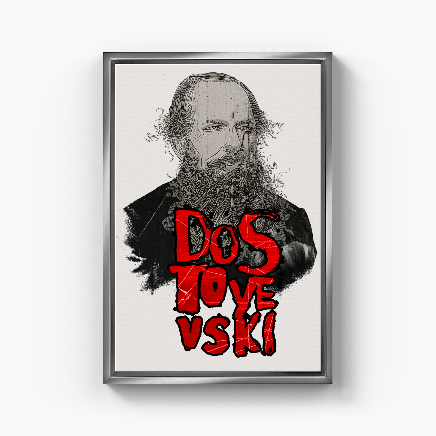 Dostoyevsky - Kanvas Tablo